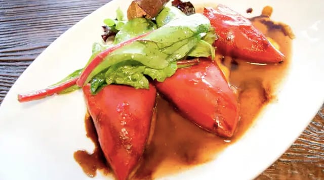 Spanish Stuffed Peppers.