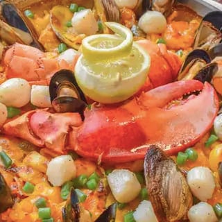 Paella Mediterranea de Mariscos for 2